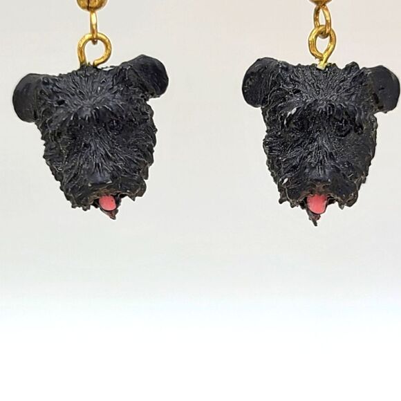 2 pairs Dog earrings,  pierced - Picture 3 of 5